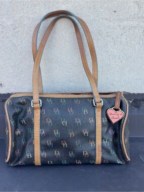 Dooney & Bourke Multicolor Logo Shoulder Bag